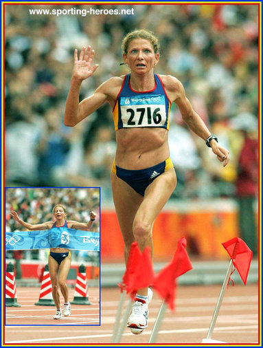 Constantina Tomescu - Romania - 2008 Olympic Games Marathon Champion.