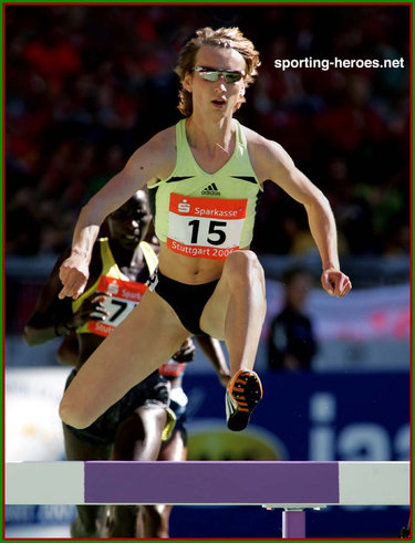 Alesya Turova - Belarus - 3,000m steplechase champion & former World Record holder.