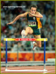 Louis VAN ZYL - South Africa - 5th in the 400m Hurdles at the 2008 Olympics.