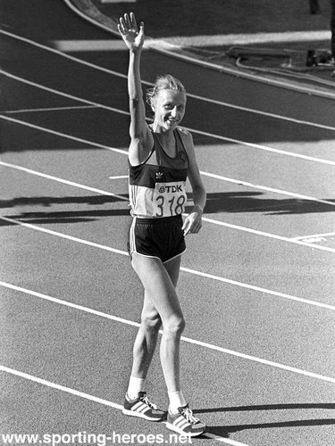 Grete Waitz - Norway - 1983 World marathon gold and 1984 Olympic silver.