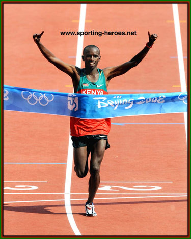 Samuel Kamau WANJIRU - Kenya - 2008 Olympic Marathon Champion.