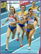 Oksana ZBROZHEK - Russia - European Indoor 800m Champion.