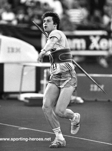 Jan Zelezny - Czechoslovakia - Jan's first Olympic Gold