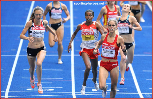 Maryam Yusuf Jamal - Bahrain - 1500m title retained at 2009 World Championships (result)