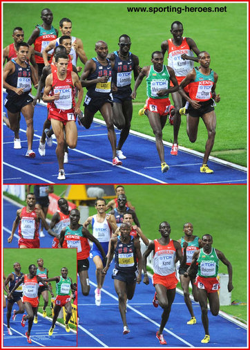 Yusuf Saad Kamel - Bahrain - 2009 World Championships 1500m Gold medal.