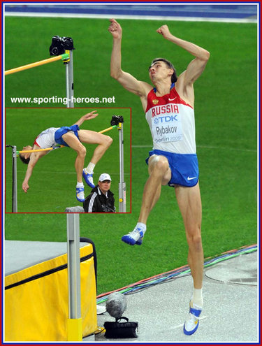 Yaroslav Rybakov - Russia - 2009 World High Jump Champion.