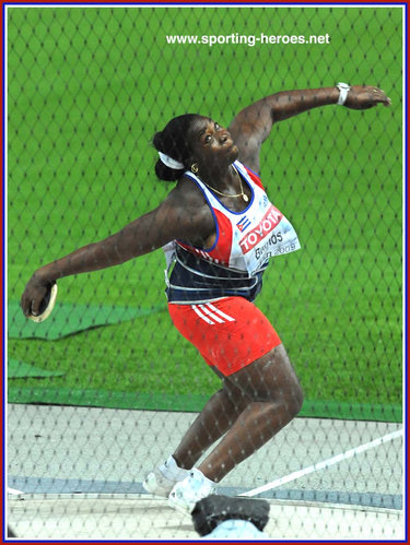 Yarelis Barrios - Cuba - Discus silver at 2009 World Championships.