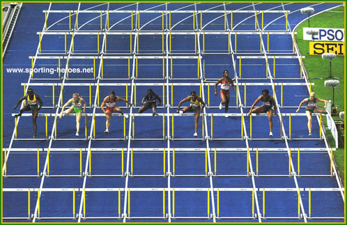 Delloreen Ennis-London - Jamaica - 2009 World Championships 100m Hurdles bronze.