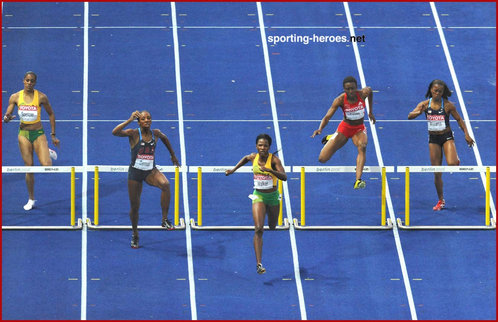 Josanne Lucas - Trinidad & Tobago - 2009 World Championships 400m Hurdles bronze medal.