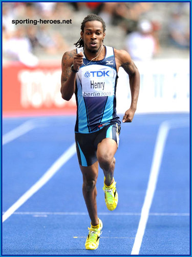 Tabarie Henry - Virgin Islands - 4th in the 400m at the 2009 World Championships.