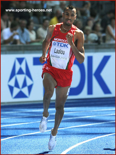 Amine Laalou - Morocco - 2007 & 2009 World Championships 800m finailst.