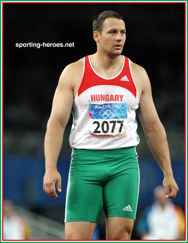 Zoltan Kovago - Hungary - 2004 Olympic Games discus silver medal.