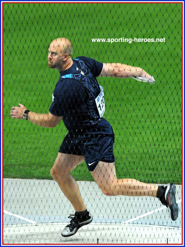 Casey Malone - U.S.A. - 5th in the Discus at the 2009 World Champs