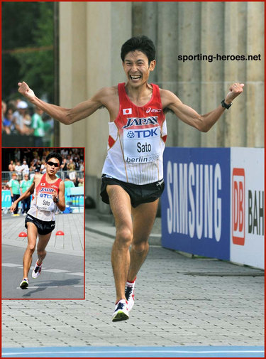 Atsushi Sato - Japan - 6th in the Marathon at the 2009 World Championship.