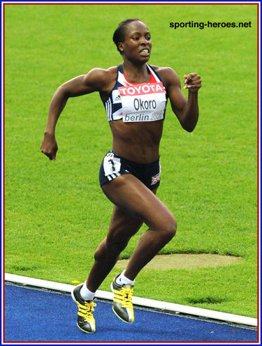 Marilyn Okoro - Great Britain & N.I. - World Championships 800m finalist.