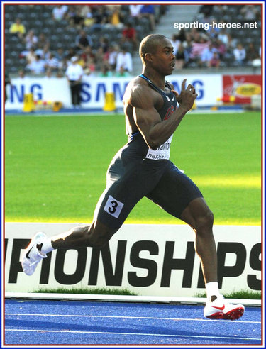 Shawn Crawford - U.S.A. - 4th in the 200m at the 2009 World Championships.