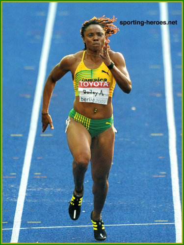Aleen Bailey - Jamaica - 2009 World Championships 4x100m gold medal.