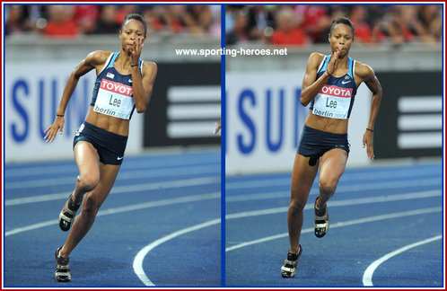 Muna Lee - U.S.A. - International athletics career for the U.S.A.