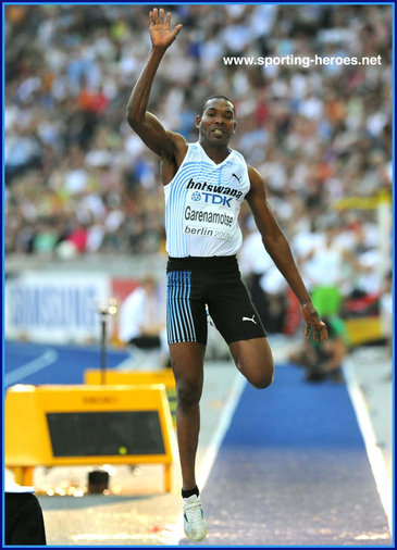 Gable Garenamotse - Botswana - 2009 World Championship Long Jump finalist