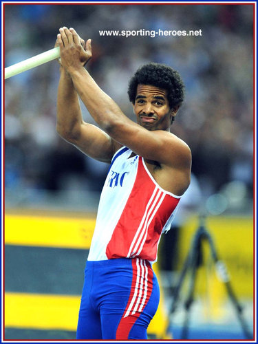 Damiel Dossevi - France - 6th in the Pole Vault at the 2009 World Championship.