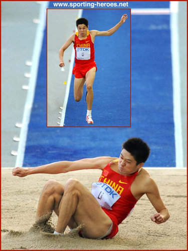 Yanxi Li - China - 6th in the Triple Jump at the 2009 World Championships.