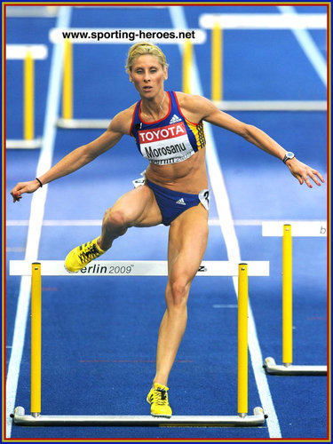 Angela Morosanu - Romania - 400m Hurdles finalist at the 2009 World Championship.
