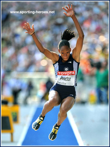 Shara Proctor - 6th in the Long Jump at the 2009 World Champs (result)