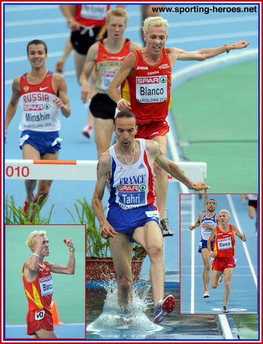 Jose Luis Blanco - Spain - 2010 & 2006 European Championships St. Chase medals.