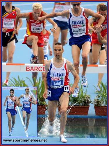 Bouabdellah Tahri - France - 2010 European Championships Steeplechase silver medal.