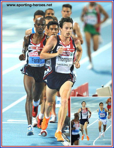 Chris Thompson - Great Britain & N.I. - 2010 European Championships 10,000m silver medal.