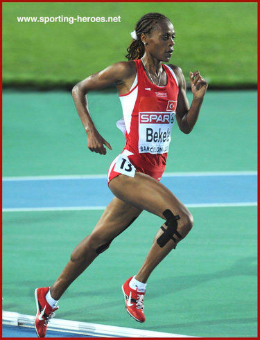 Alemitu Bekele - Turkey - 2010 European Championships 5000m "Winner"