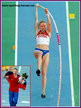 Svetlana FEOFANOVA - Russia - Two European Championships Pole Vault Gold medals.