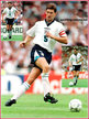 Tony ADAMS - England - Biography of his International career for England - continued.