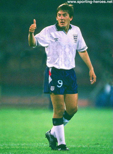 Peter Beardsley - England - English International Caps.