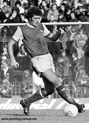 Jeff Blockley - Arsenal FC - Career at Arsenal 1972-1975.