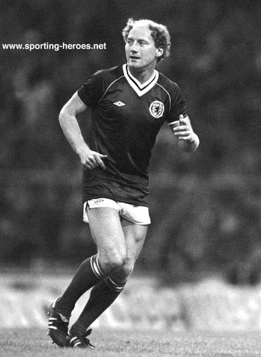 Alan Brazil - Scotland - Scottish Caps 1980-83