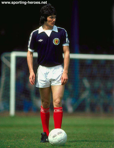 George Burley - Scotland - Scottish Caps 1979-82