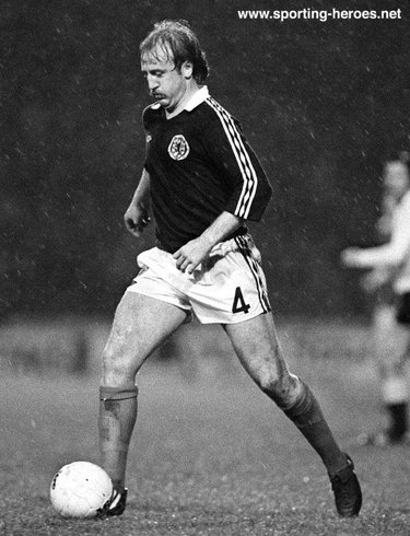 Kenny Burns - Scotland - Scottish Caps 1974-1981