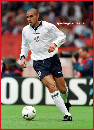 Stan Collymore - England - Biography of Stan's England matches 1995-1997