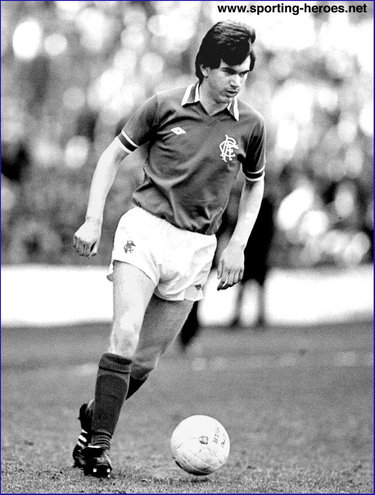 Gordon Dalziel - Glasgow Rangers - Biography of his Rangers career 1979-1983.