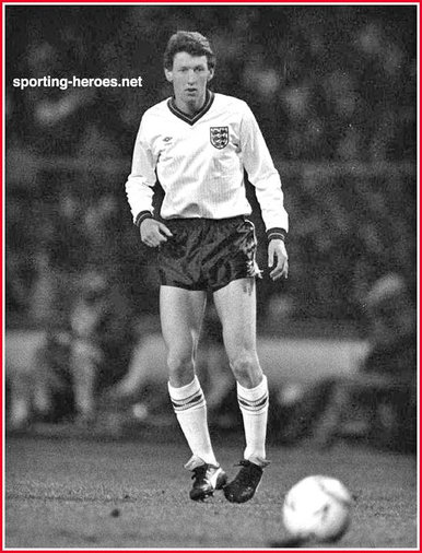Peter Davenport - England - His 1985 England appearance.
