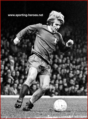 Alun Evans - Liverpool FC - Biography of his football career at Anfield.