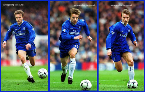 Jesper GRONKJAER - Chelsea FC - Biography of his football career at Chelsea.