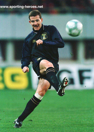 Brian Irvine - Scotland - Scottish Caps 1990-1994