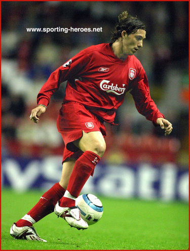 Josemi - Liverpool FC - Biography of his Liverpool career.