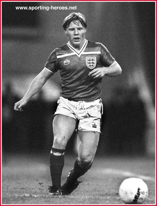 Sammy Lee - English Caps 1982-84 - England