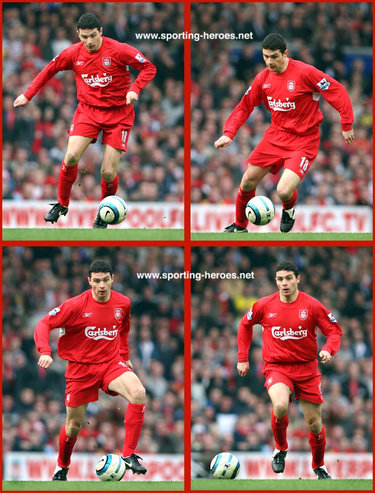 Antonio Nunez - Liverpool FC - Biography 2004/05