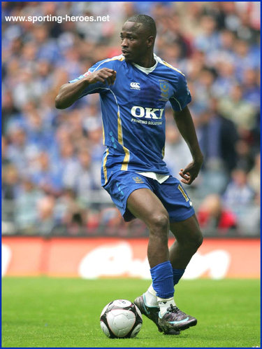 John Utaka - Portsmouth FC - 2008 F.A. Cup Final & League appearances.