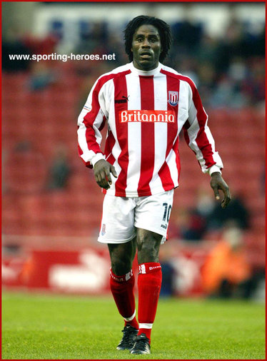 Ade Akinbiyi - Stoke City FC - League Appearances