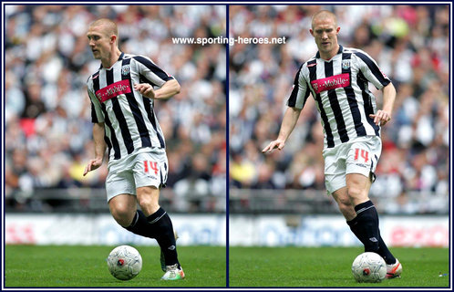 Martin Albrechtsen - West Bromwich Albion - League appearances for  WBA.